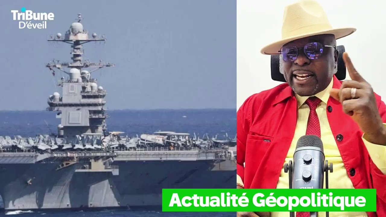 🔵🟠 Alerte : un incendie éclate sur le plus grand porte-avions US au Moyen-Orient