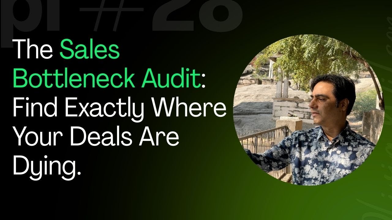 The Sales Bottleneck Audit: Find Exactly Where Your Deals Are Dying