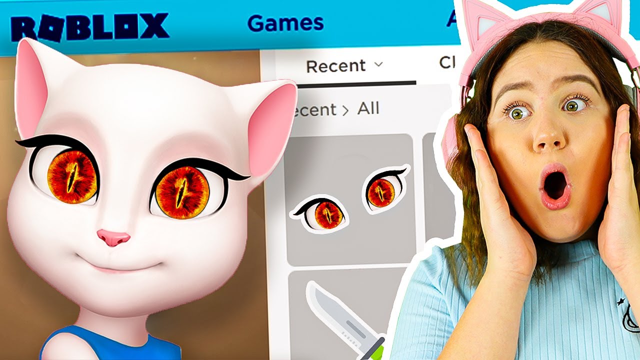 СОЗДАЮ АККАУНТ ROBLOX ДЛЯ ЖУТКОЙ ГОВОРЯЩЕЙ АНЖЕЛЫ!!