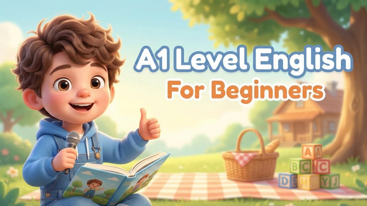 A Sunday Picnic With Family | English Listening Practice For Beginners (A1 Level)