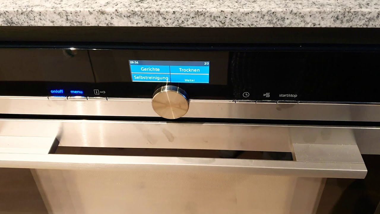 How to change language on Siemens oven? 2020