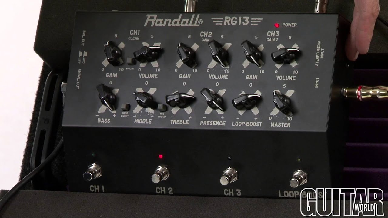 Randall RG Guitar Pedal Amplifier