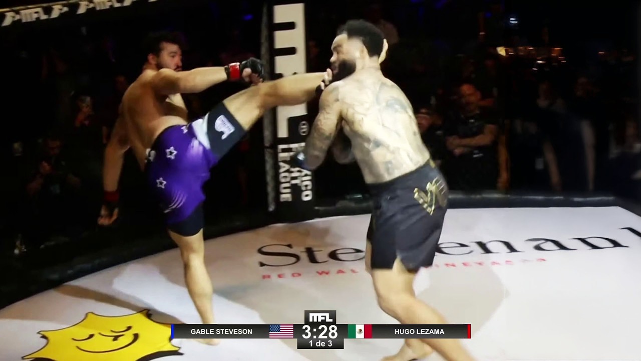 Gable Steveson vs Hugo Lezama MFL 3 Full Fight Recap