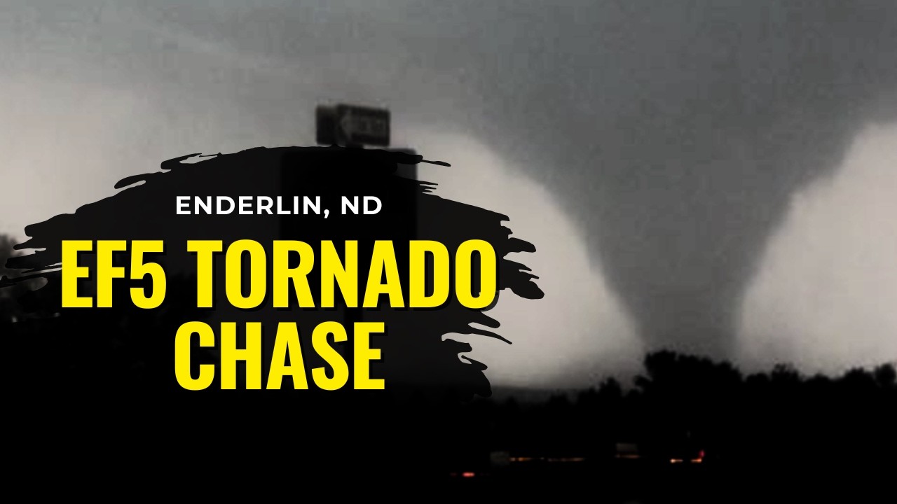 EF5 TORNADO OUTBREAK! Enderlin North Dakota 2025 FULL CHASE