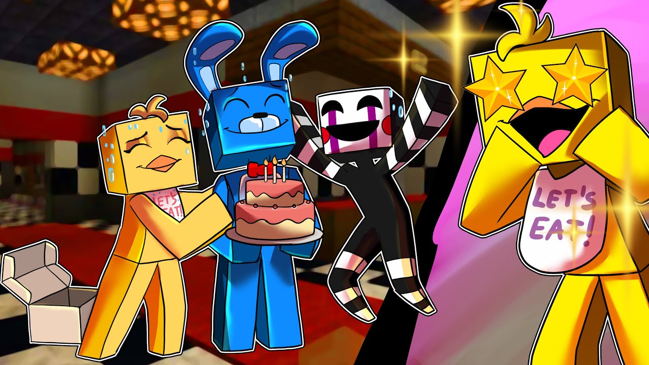 We Forgot Chica's Birthday! in Minecraft Fnaf Roleplay SEASON 2!
