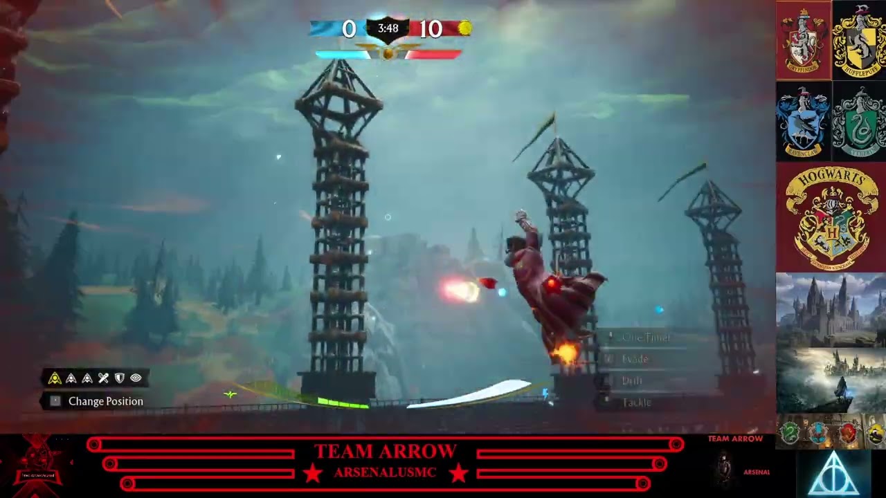 Quidditch World Cup Game 31 Gryffindor VS Hufflepuff