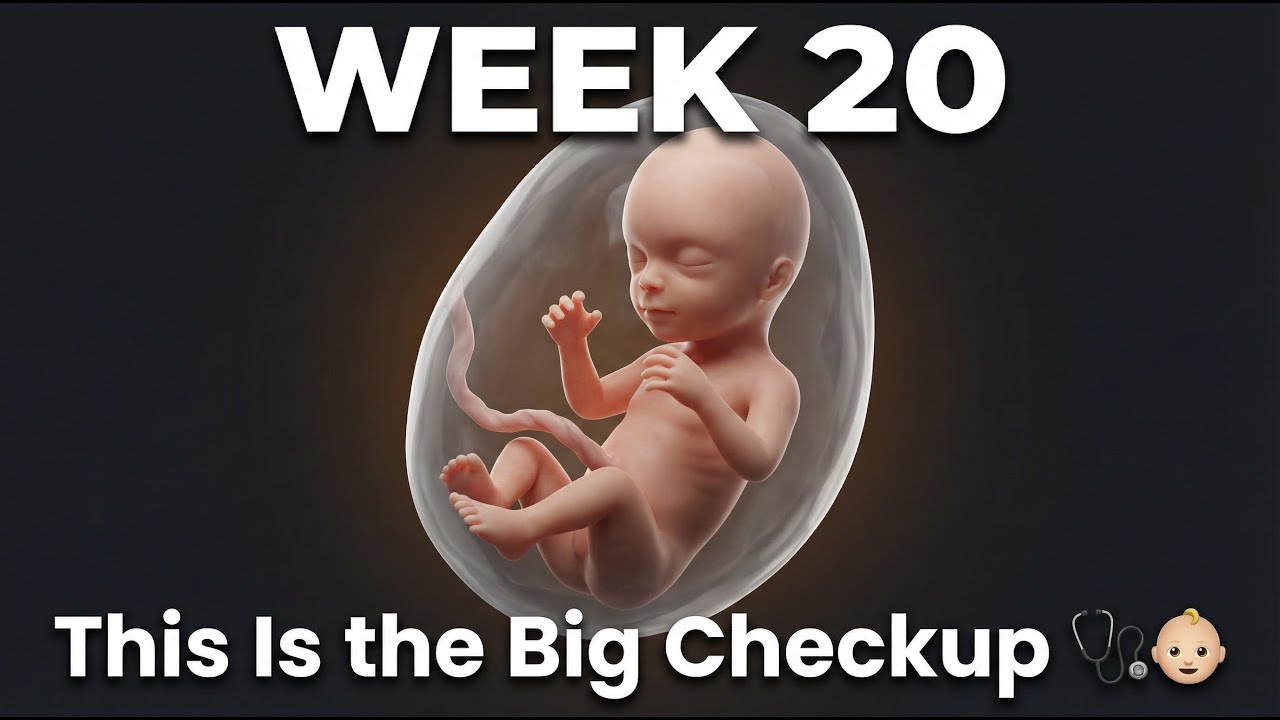 Pregnancy Week 20: HALFWAY THERE! Detailed 3D Ultrasound of Your Growing Baby