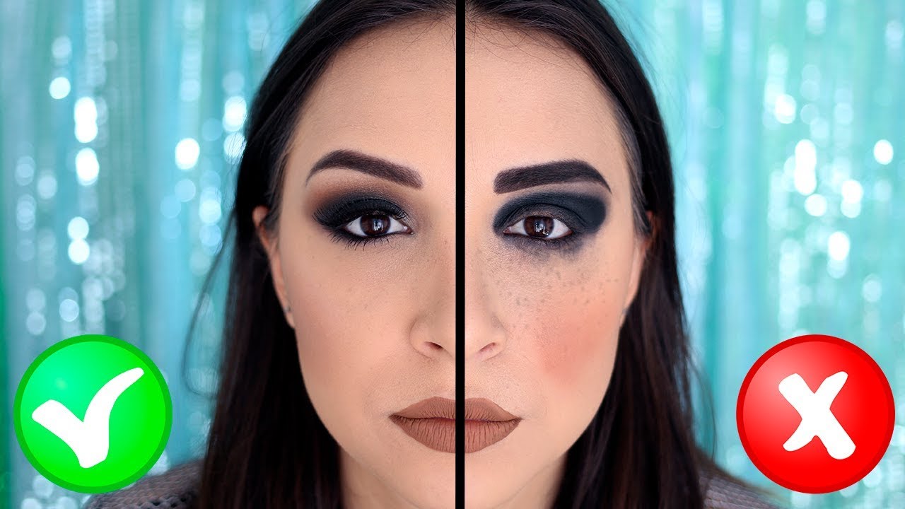 PIORES ERROS X ACERTOS DE MAQUIAGEM - OLHO PRETO