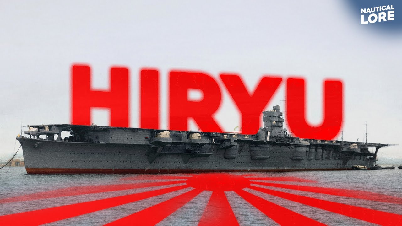 The Sinking of IJN Hiryū at the Battle of Midway