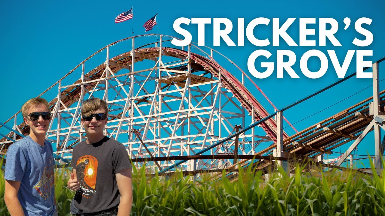 Roller Coasters in a CORNFIELD! Stricker's Grove Vlog 2025