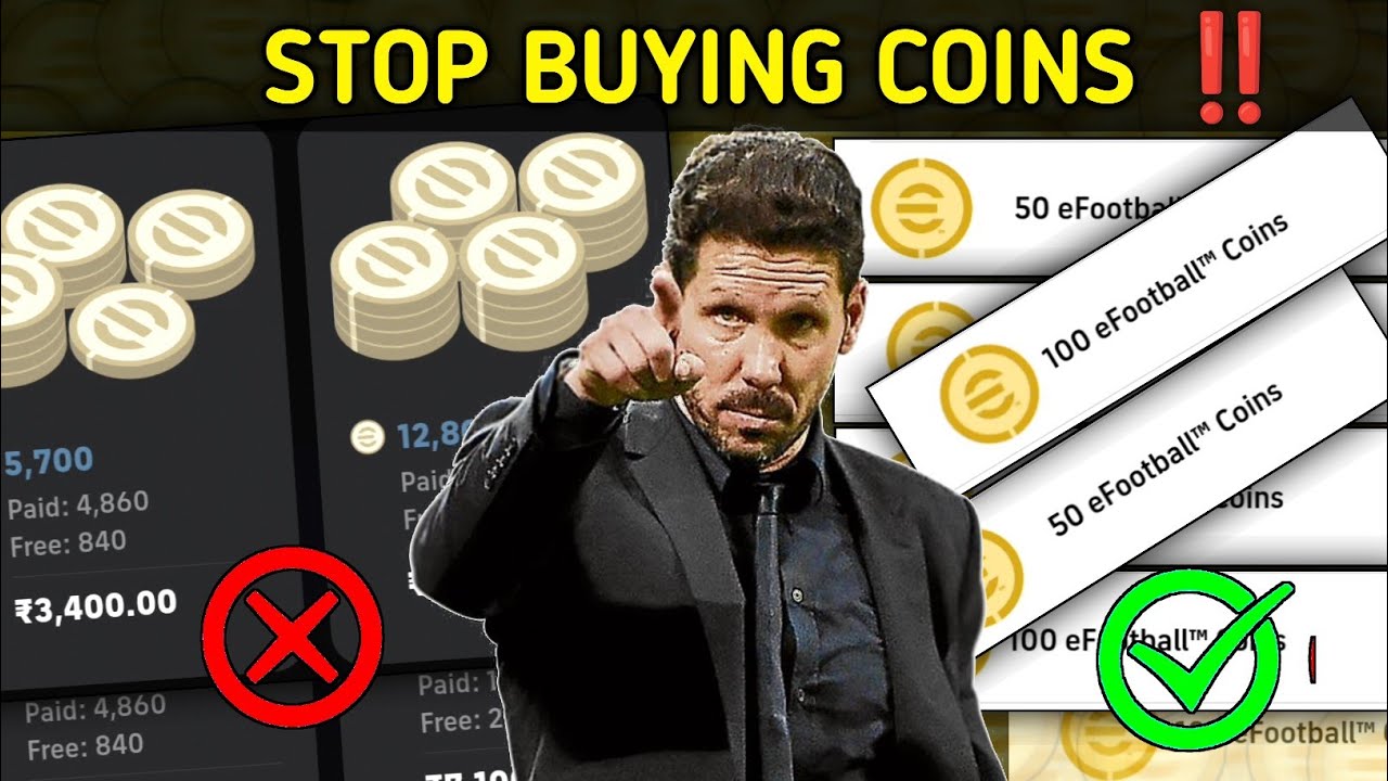 Efootballൽ ഒരു മാസം എത്ര coins ഉണ്ടാക്കാം? 🤔 | How to get free coins | How to get coins | efootball