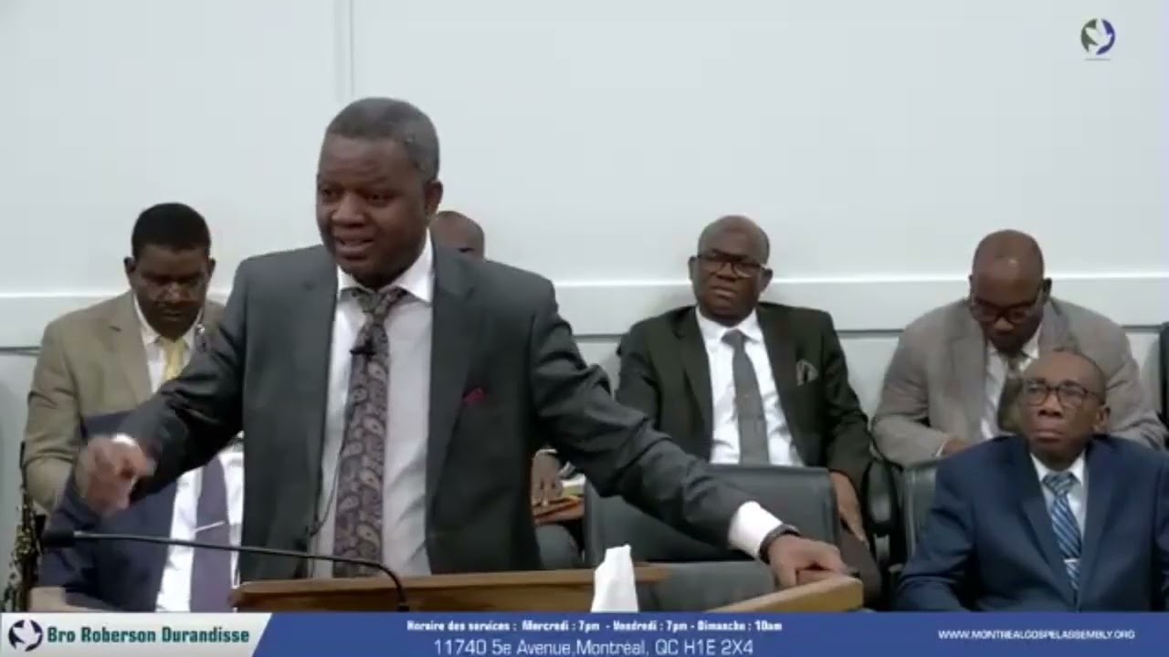 Message de la parole de Dieu Par Brother Roberson Durandisse 