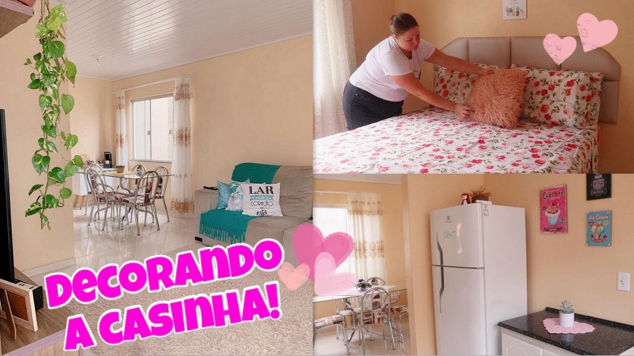 Decorando a casa com itens novos de decora&ccedil;&atilde;o! A casa ficou fofa!