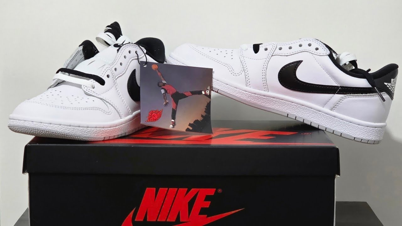Unboxing - Air Jordan 1 Low 85 OG 'Metallic Black' 