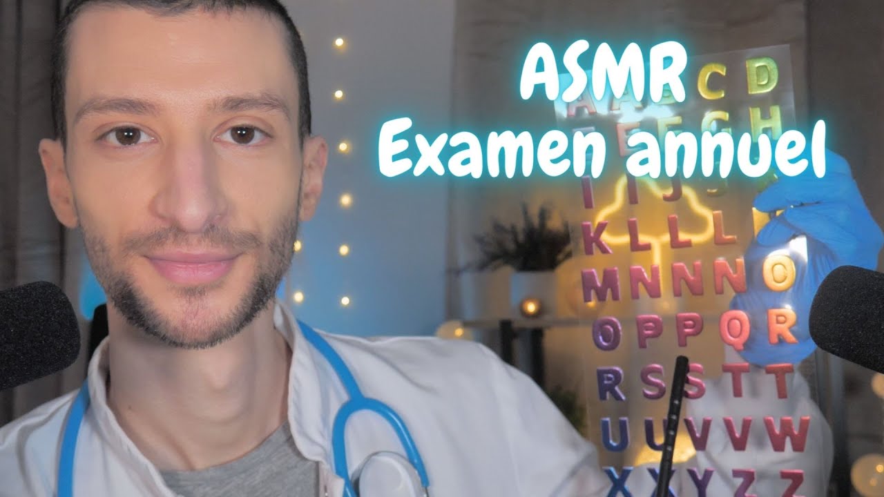 ASMR Roleplay Examen annuel   Médecin