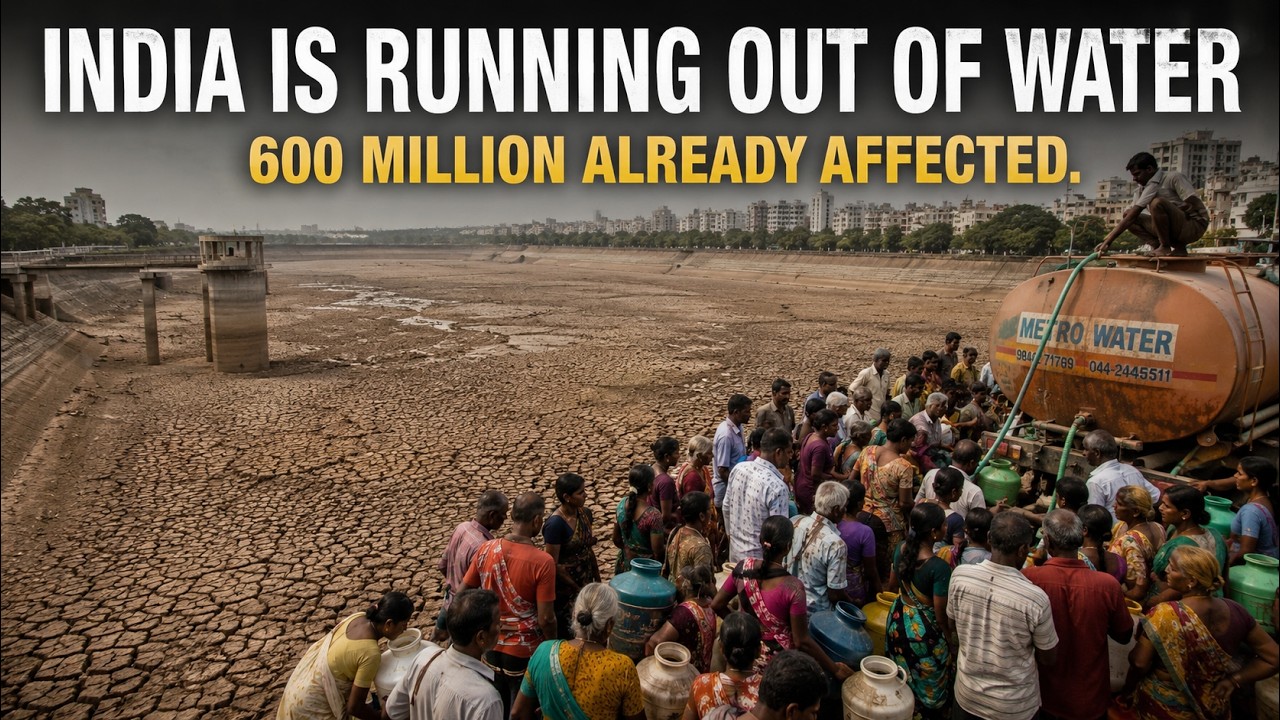 India Is Running Out of Water. 600 Million People Are Already Affected. Here's What Comes Next.