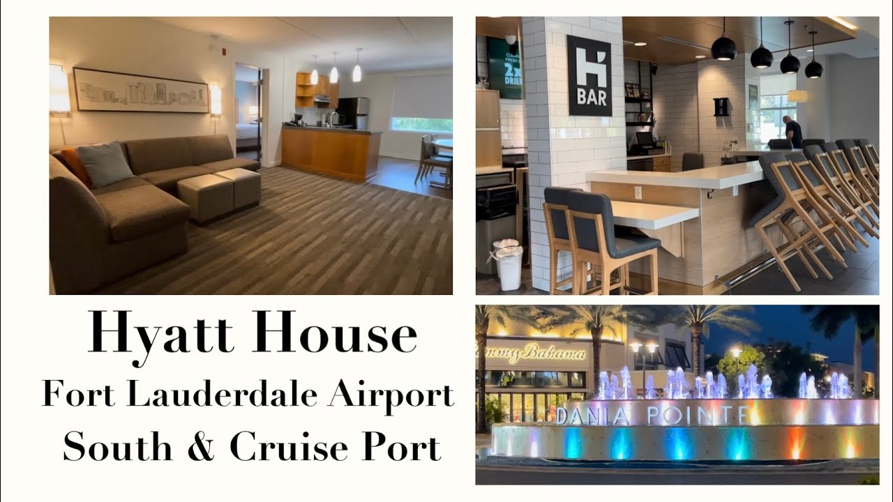 Hyatt House | Fort Lauderdale | 2 Bedroom Trio Suite |  Close to shopping and port