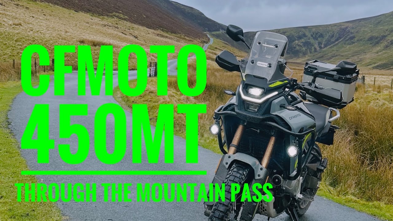Зимняя поездка через перевал | CFMOTO 450MT
