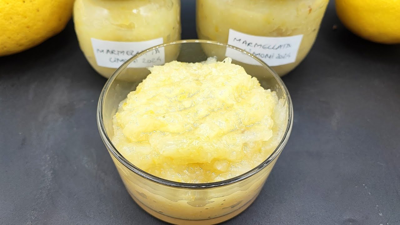 dulceață de lămâie bio cu coajă