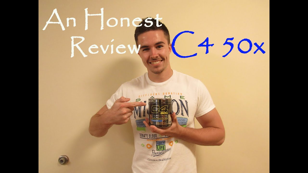 An Honest Review: Cellucor C4 50x Preworkout