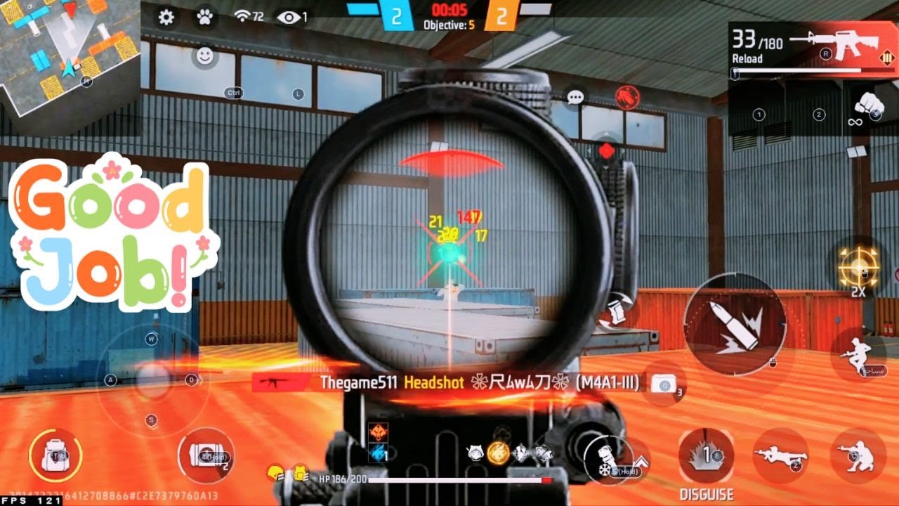 High Kill Gameplay | Garena Free Fire Battle Royale