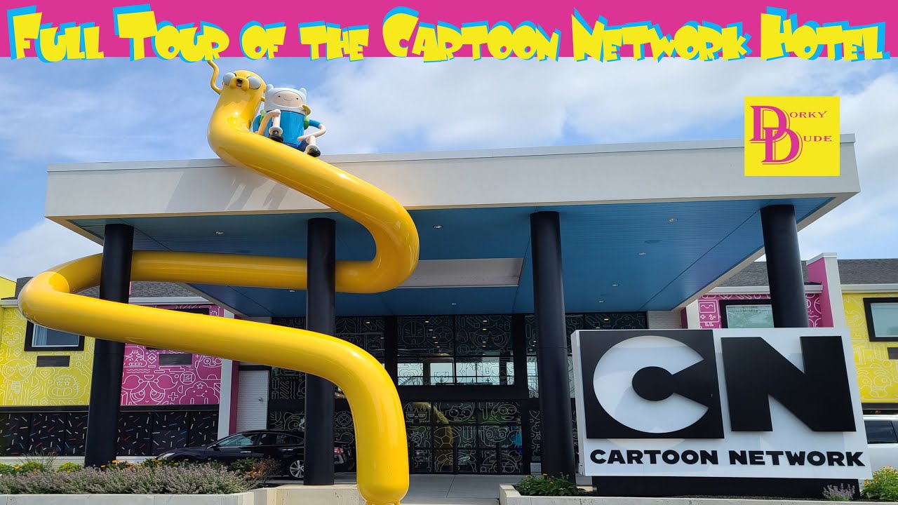 Отель Cartoon Network — полный тур — Ланкастер, Пенсильвания.
