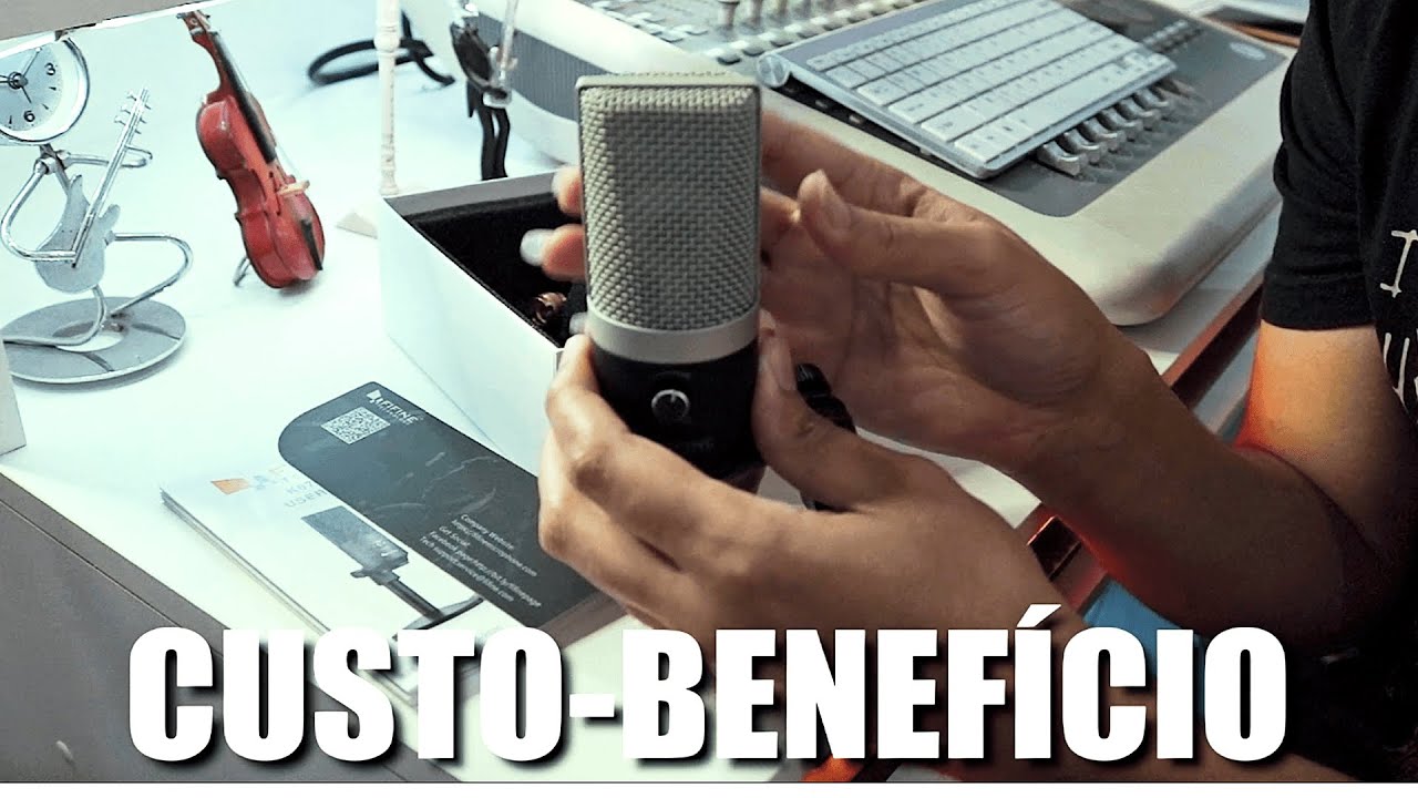 Microfone com excelente Custo Benefício - Fifine K670
