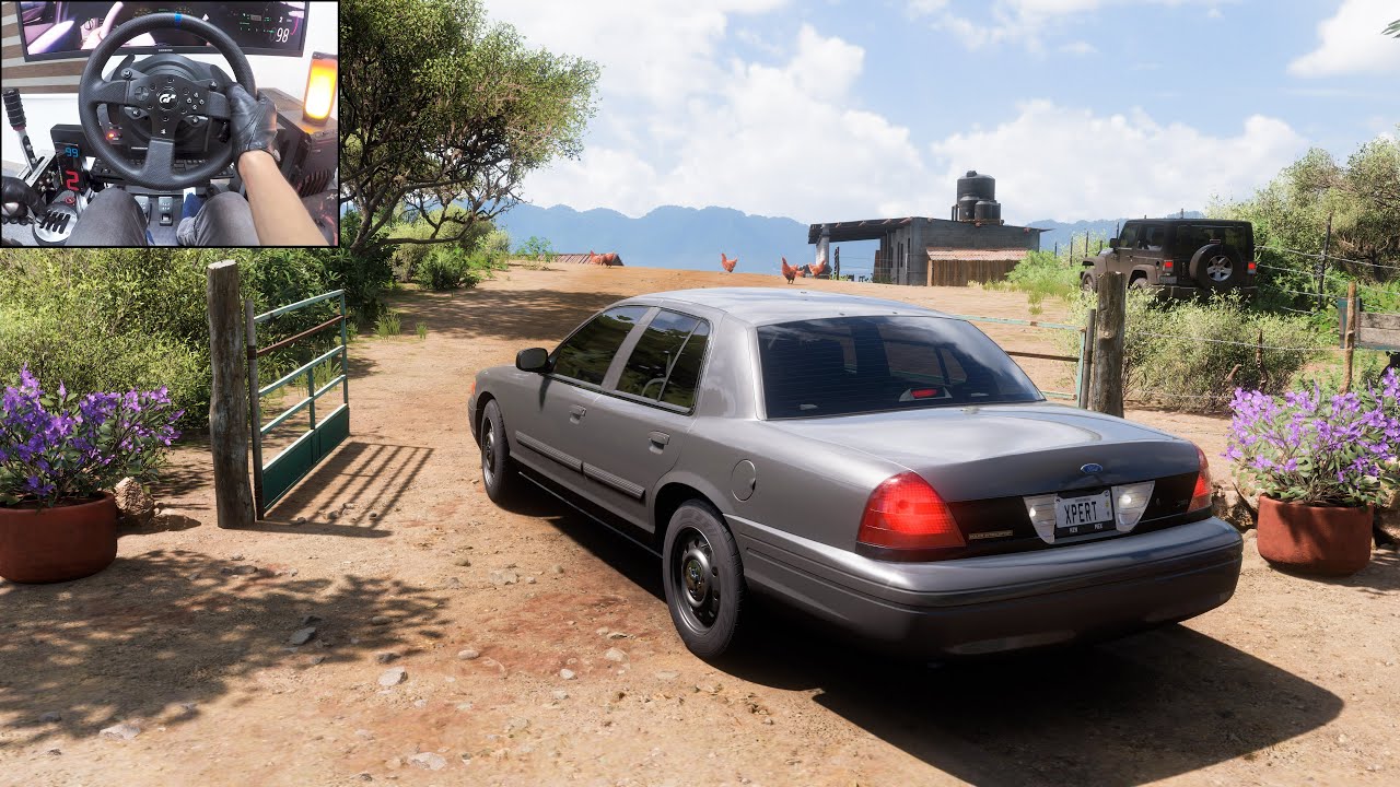 Ford Crown Victoria - Forza Horizon 5 | Thrustmaster T300RS