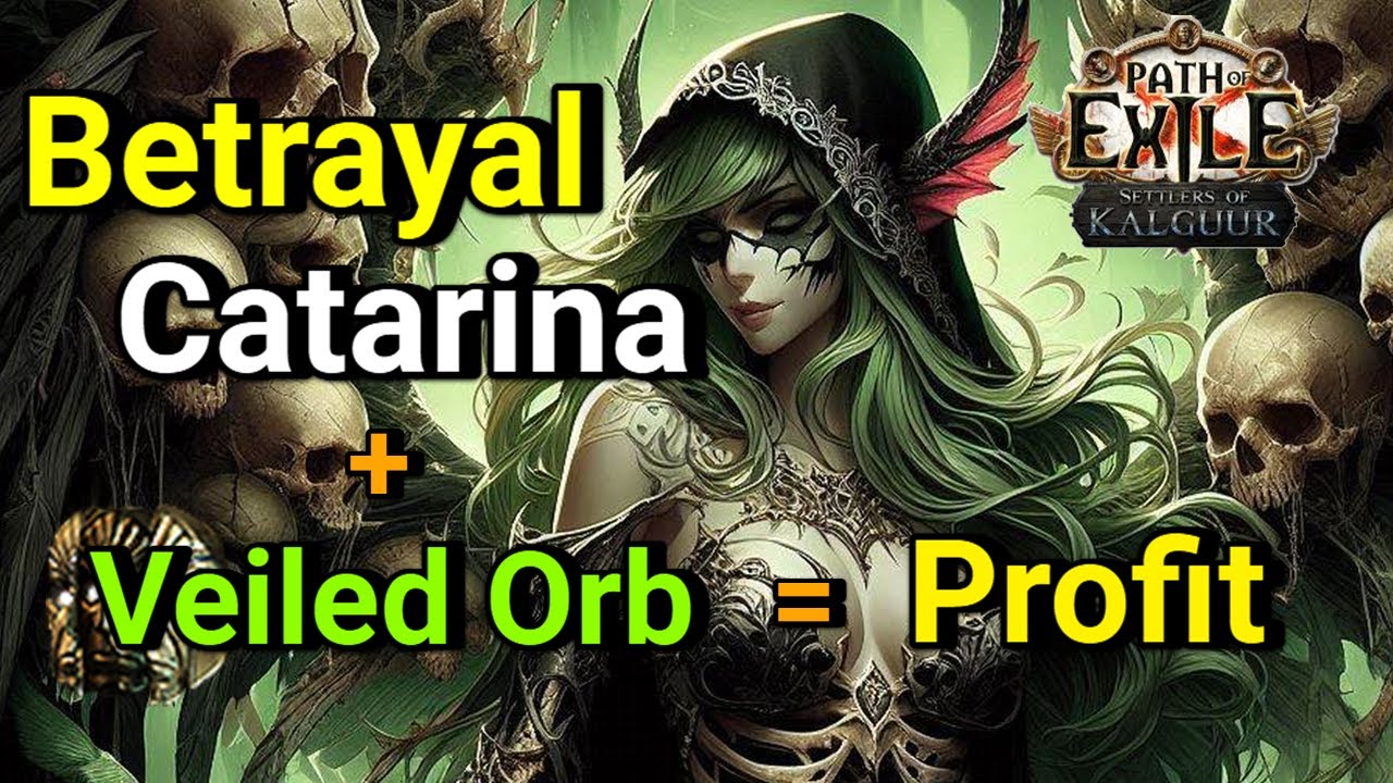 [PoE 3.25] Betrayal farming guide low to ZERO investment strategy | A Catarina Rush Veiled Orb Farm