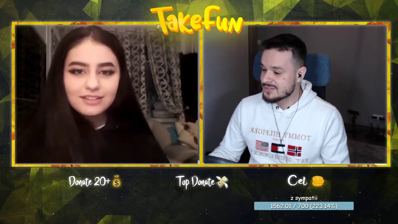 Takefun wkręca że jest AdamZ od Rafona😅Laska łyka jak pelikan...