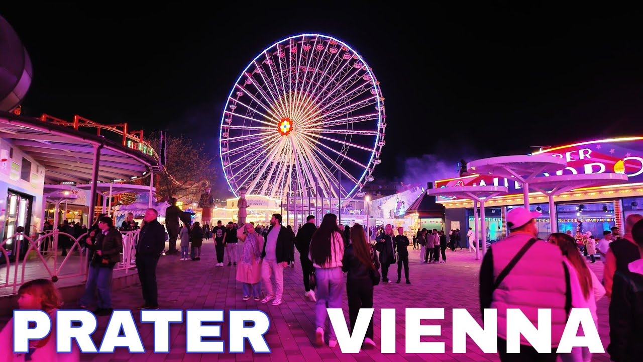 Vienna, Prater 2025 || Summer in Vienna,  Austria  4K UHD