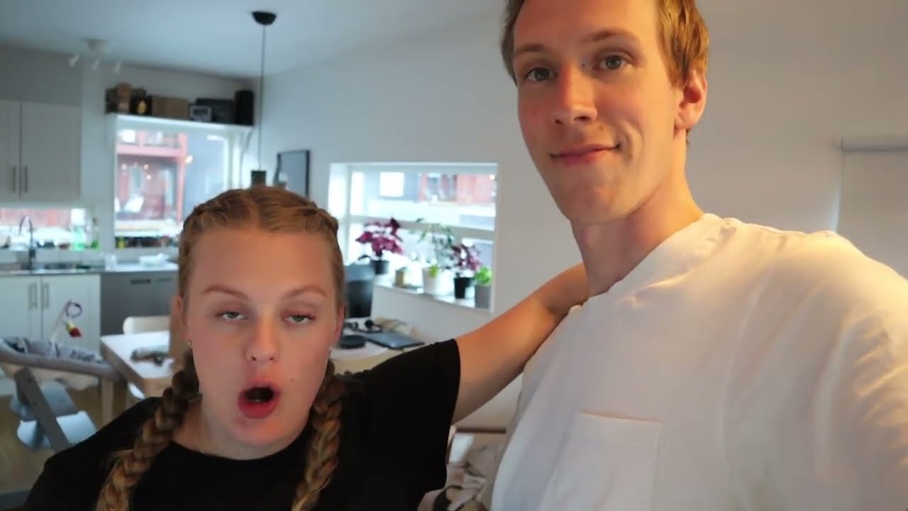 VI FIRAR ATT BF ÄR HÄR! + lite babyprep hemma!  - Sofia & Anton vecka 40