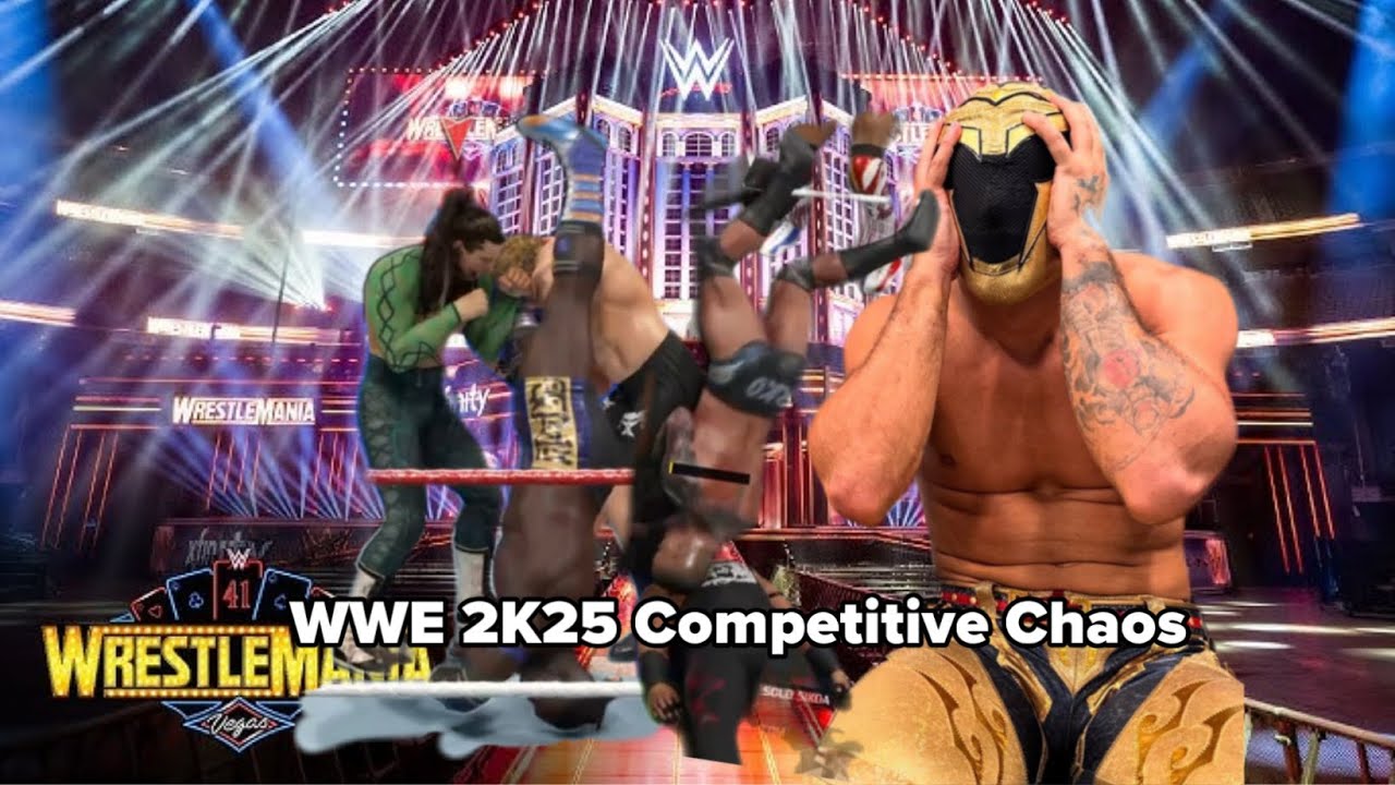 WWE 2K25 Competitive Chaos (FUNNY Stream Moments) 