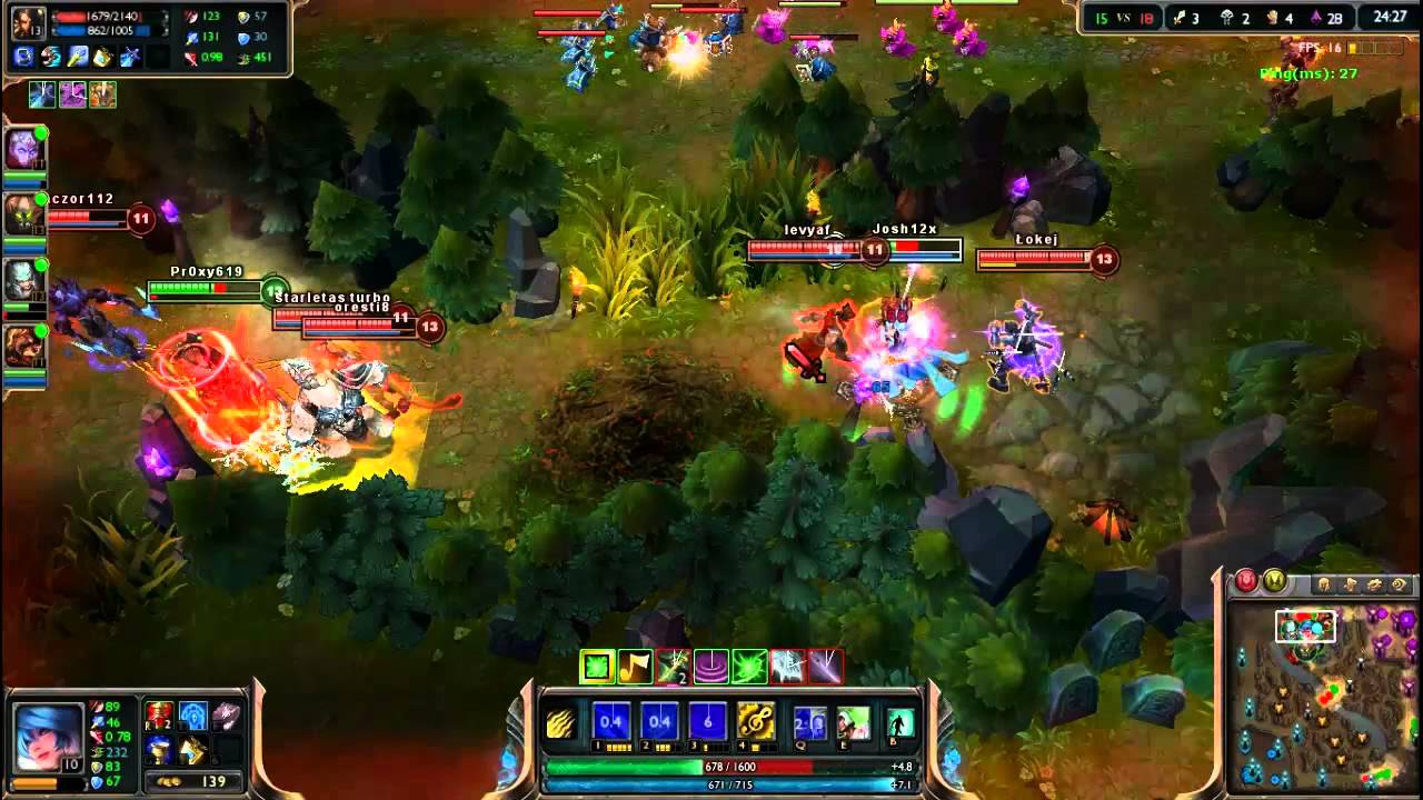 [CZ] League of Legends | Support play # 1