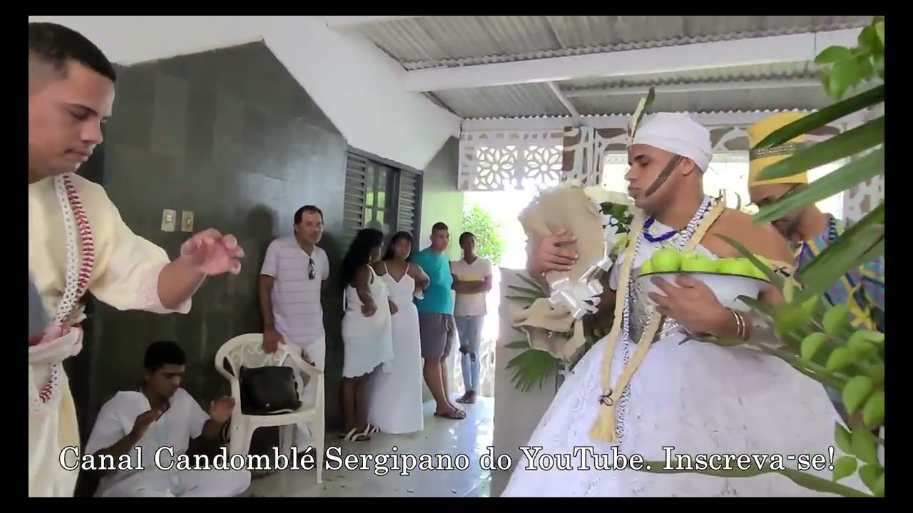 Candomblé - Saída de Igbin para Oxalá - ESPECIAL 16 ANOS CANAL CANDOMBLÉ SERGIPANO