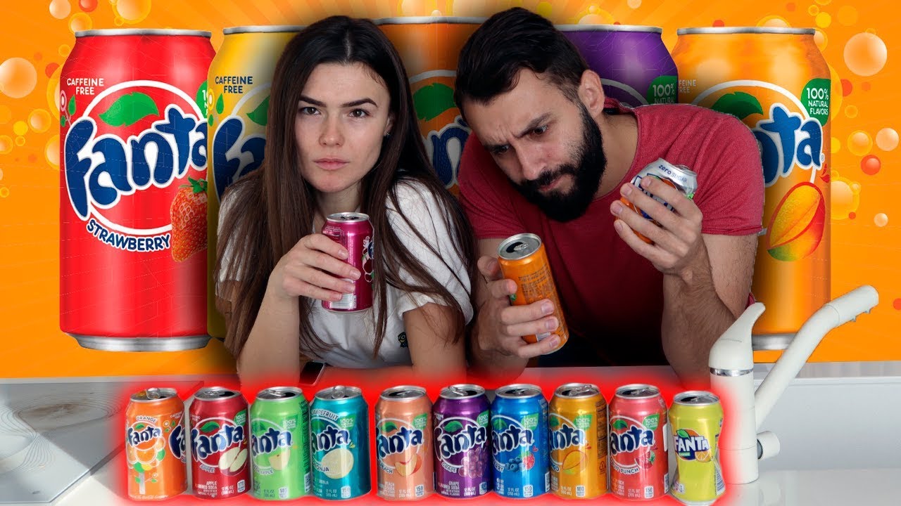 ПРОБУЕМ РЕДКИЕ ВКУСЫ FANTA!