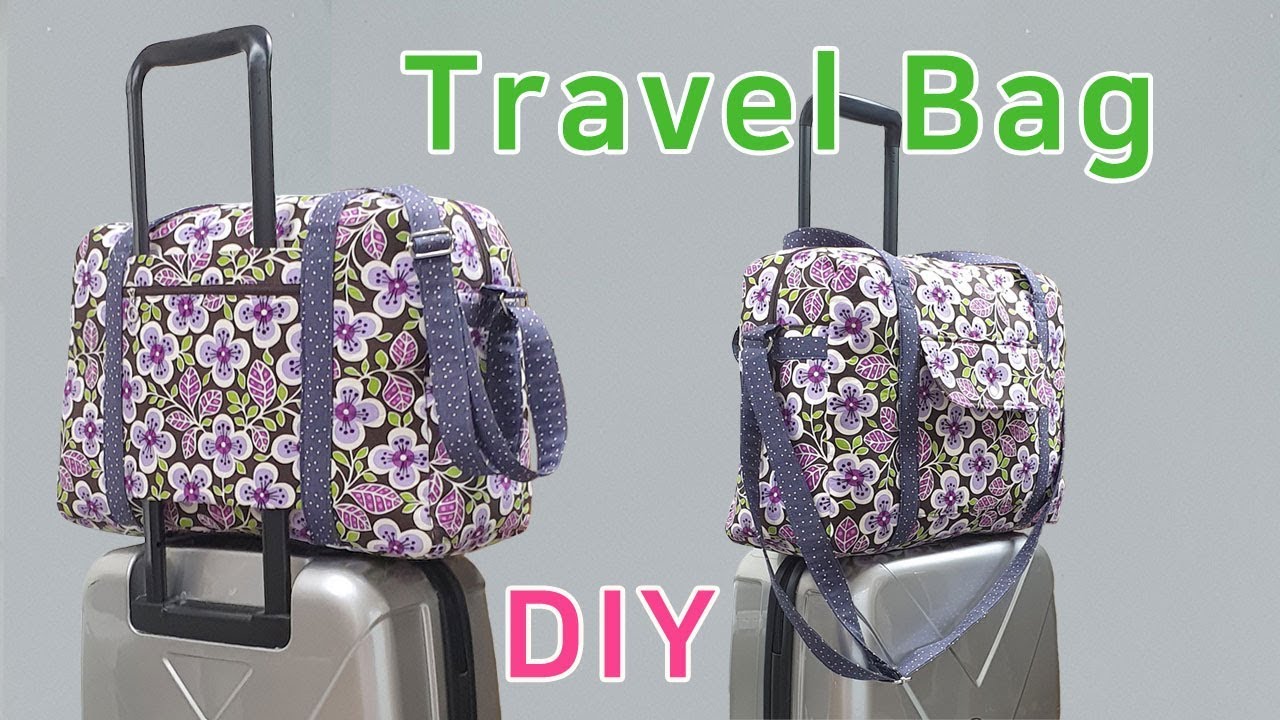 DIY여행가방 만들기/빅백/DIY Travel Bag/Travel bag making tutorial/Big bag