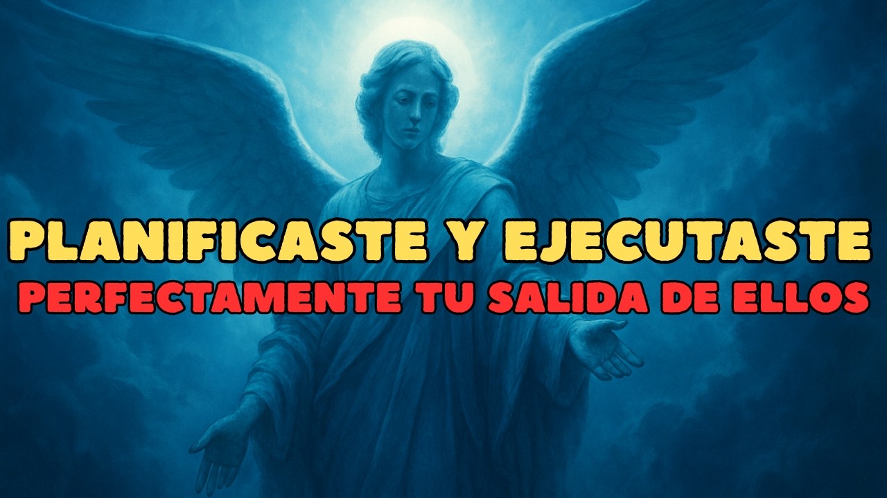 Elegido, tú planeaste y ejecutaste perfectamente tu salida de ellos
