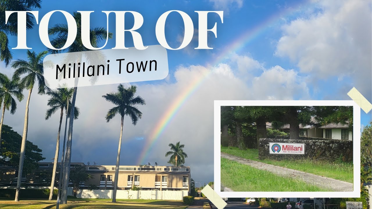Tour of Mililani Town! See where we live on Oahu!