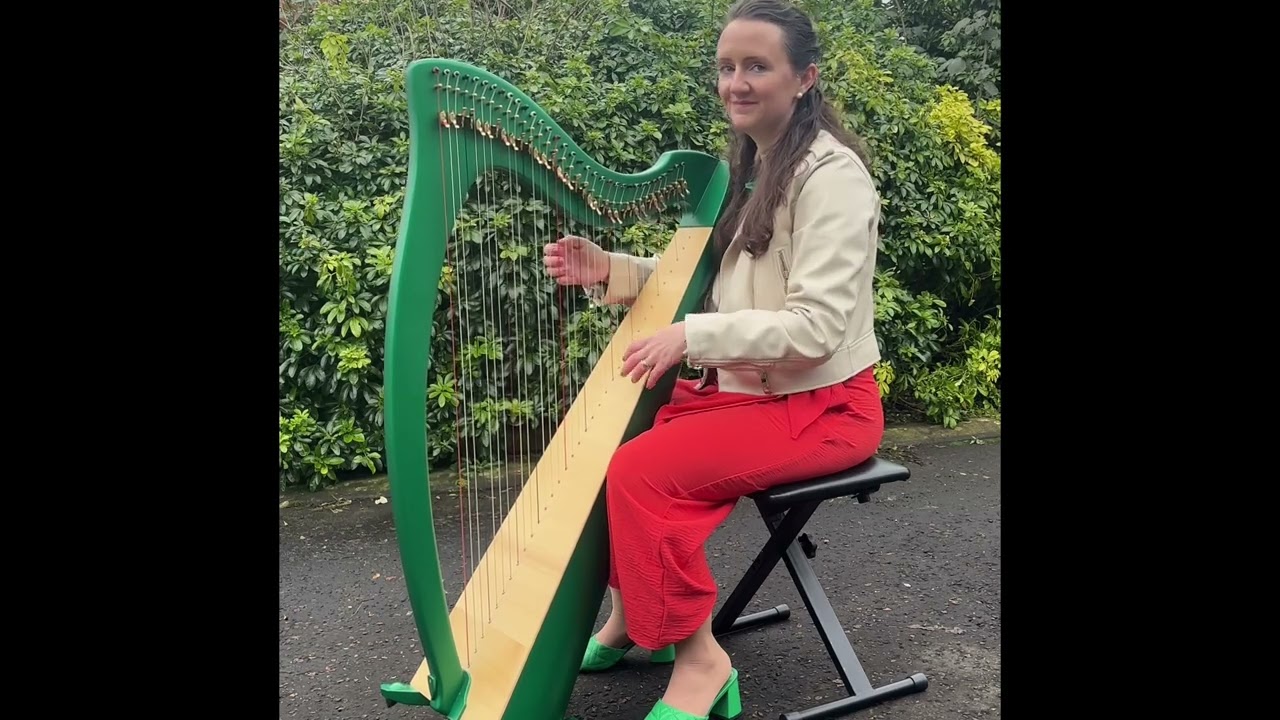 💚Irish Harp Music played by Marguerite Dunne Happy Saint Patrick’s Day ☘️