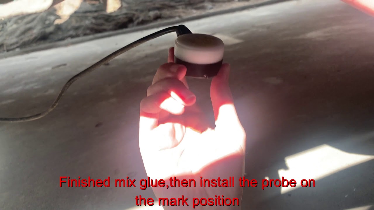 Bluetooth Ultrasonic Fuel Level Sensor Site Installation without Drawing Hole on Tank Easy Install
