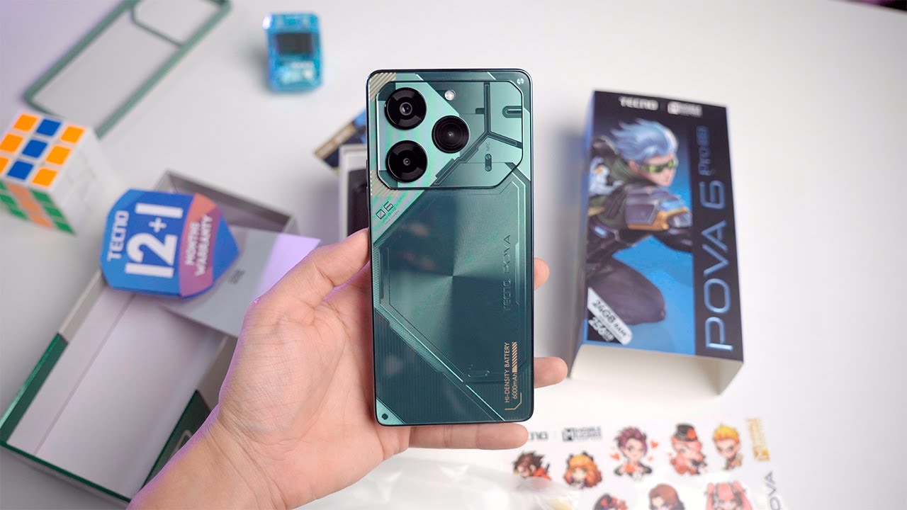Mobile Legend နဲ့ collabration လုပ်ပြီးလာတဲ့ Tecno Pova 6 Pro Review