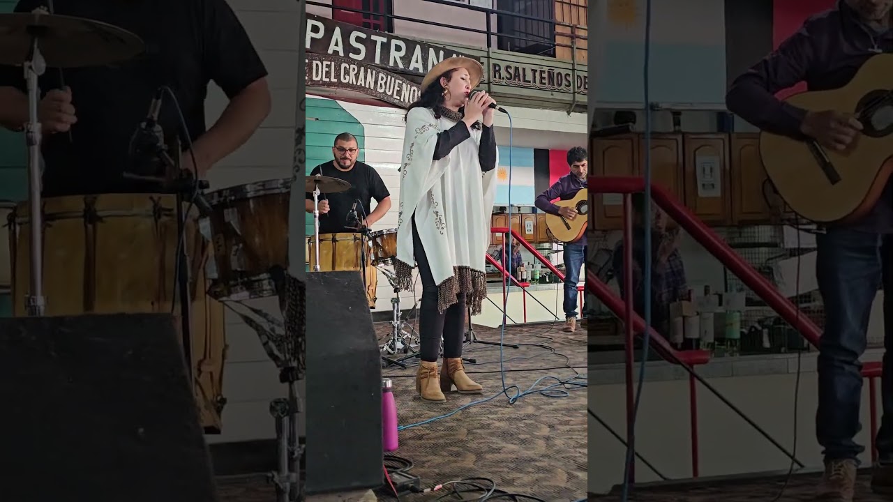 Silvia Luna en el Centro de residentes salte&ntilde;os del oeste (Rafael Castillo)    12/10/25