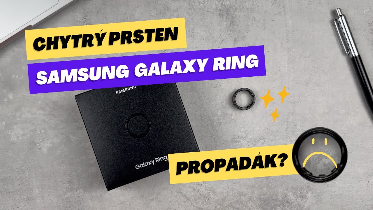 📿✨ Chytrý prsten Samsung Galaxy Ring | Má proti konkurenci šanci? | RECENZE