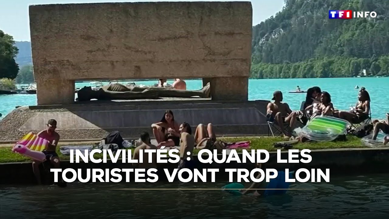 Surfréquentation, incivilités : quand les touristes vont trop loin｜TF1 INFO