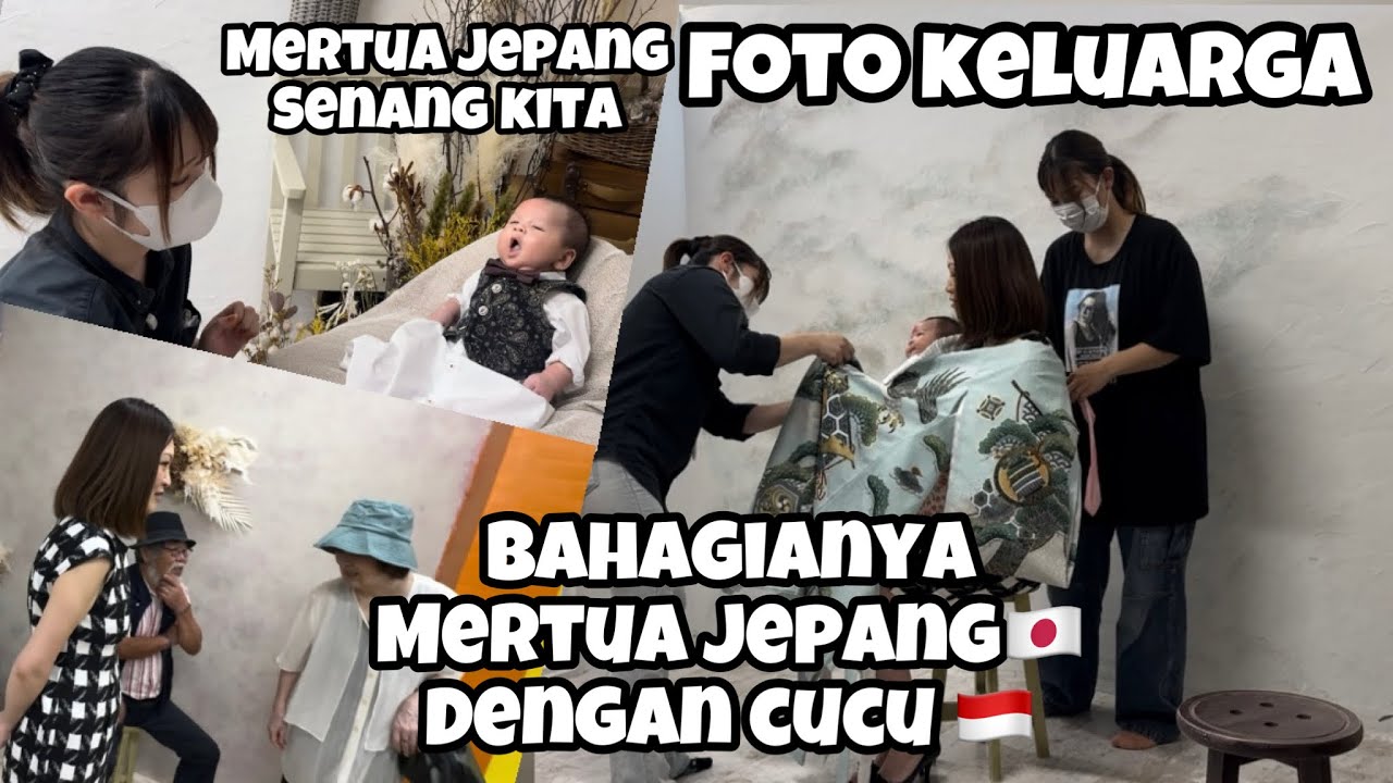 istri jepang tampil cantik di episode foto keluarga bersama mertua
