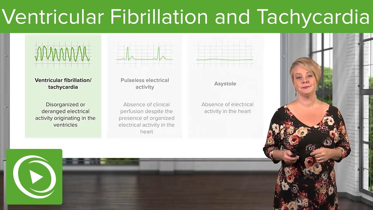 Ventricular Fibrillation and Tachycardia &ndash; Emergency Medicine | Lecturio