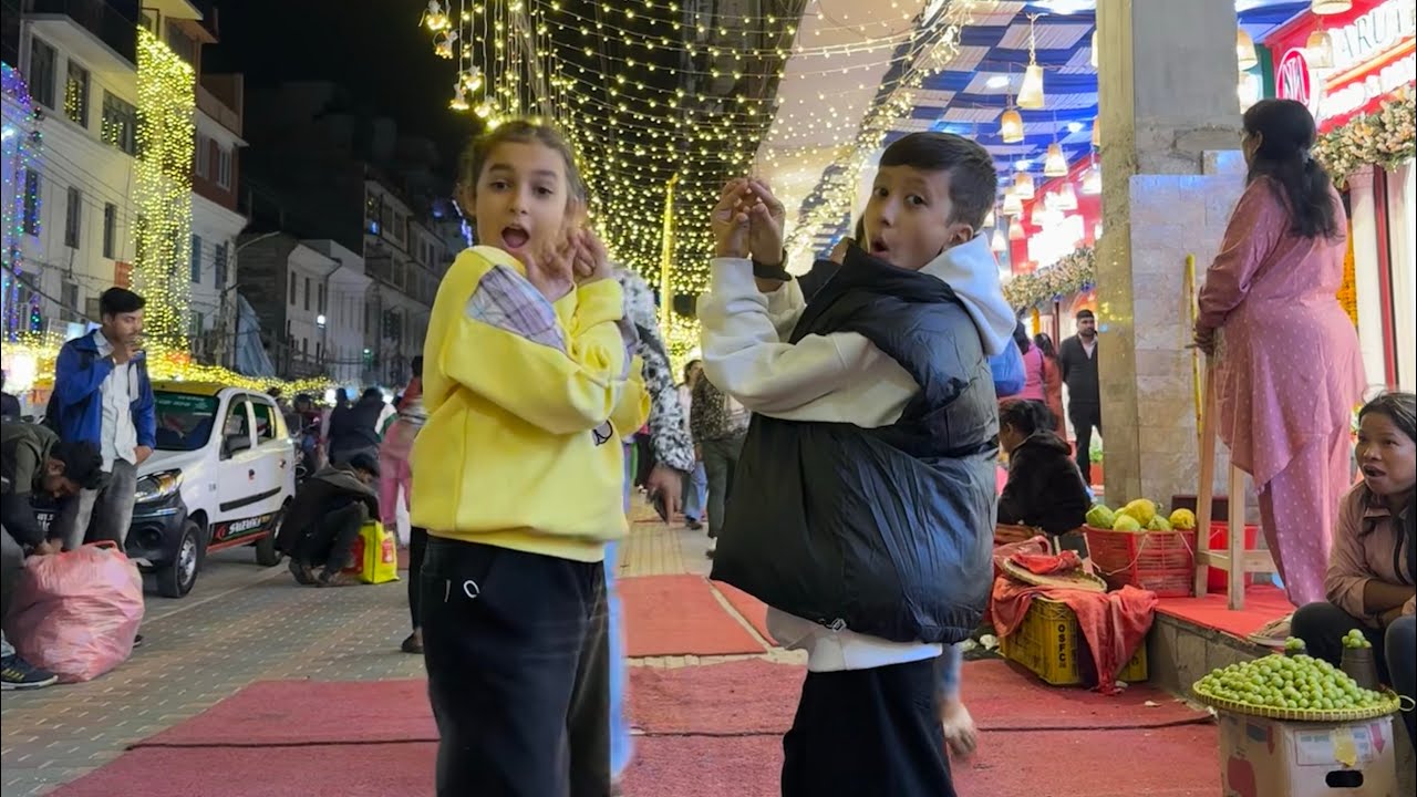Tiharko majja lidai hami || Kathmandu || Jhilimili 😍