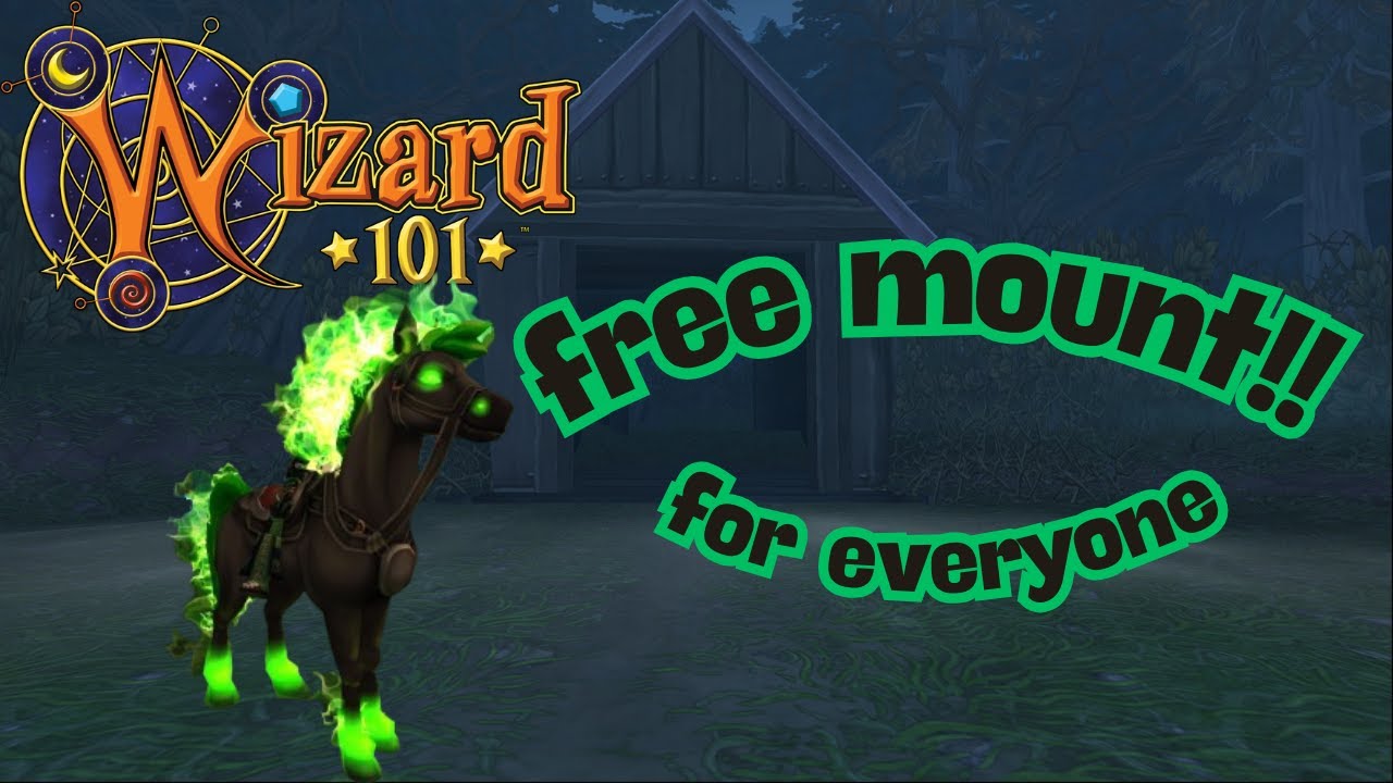 Free Mount For EVERYONE!!!! #wizard101