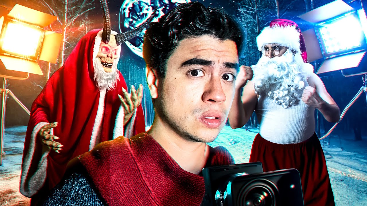 ENFRENTAMOS A KRAMPUS y SANTA en un FAN FILM 😱🎄